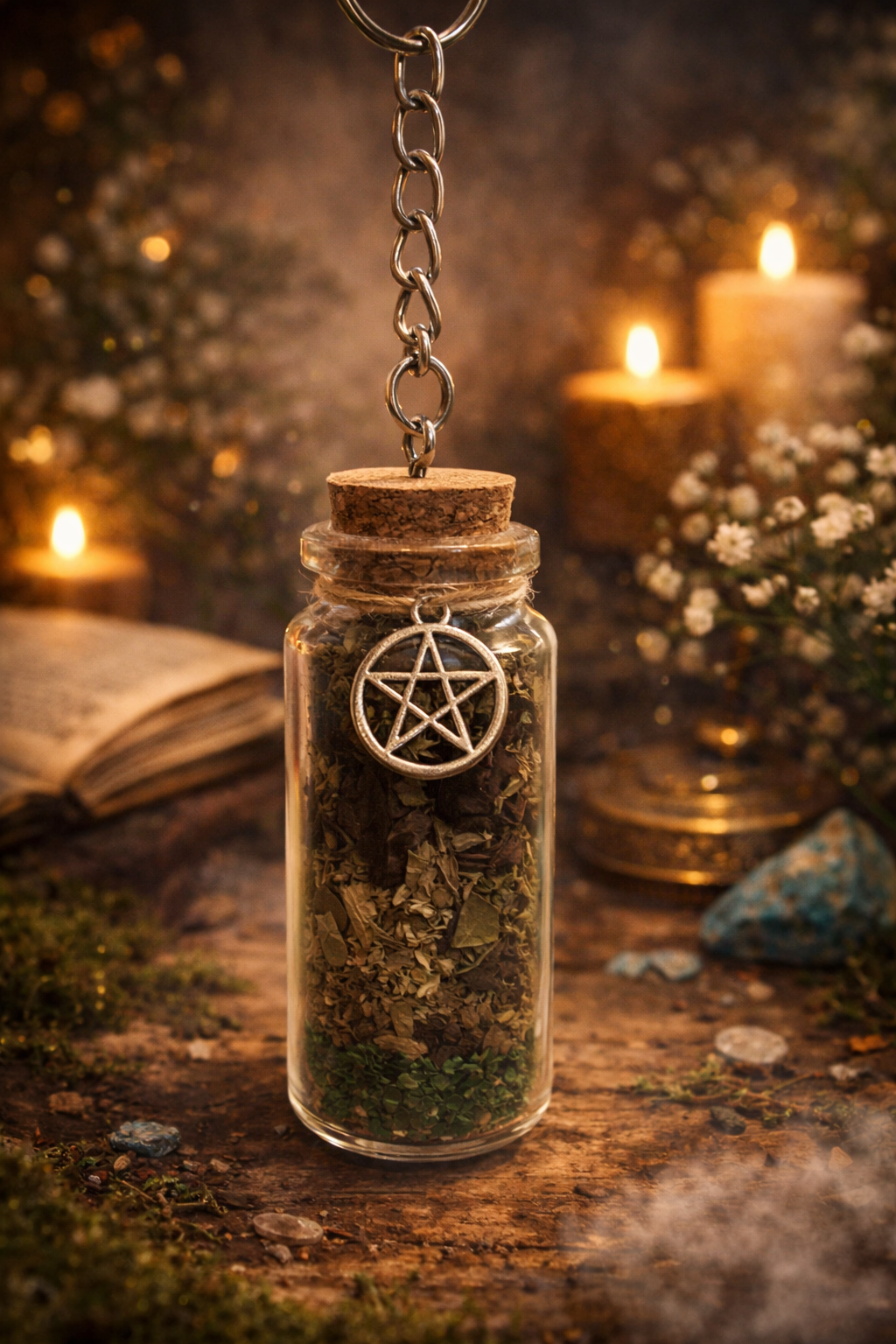 Handcrafted Ritualised Keyrings to Ward Off Negative Energies and Protect Against the Evil Eye 🪬