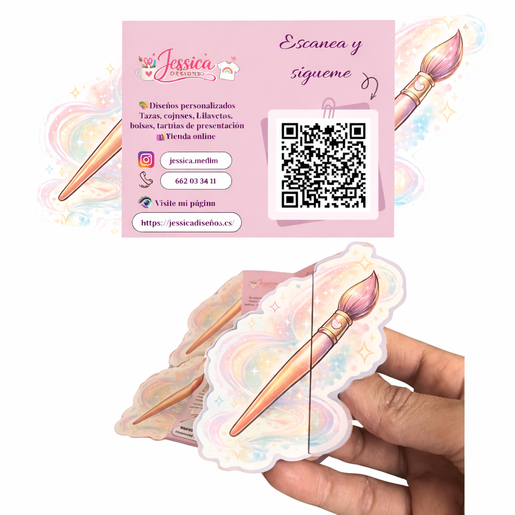 Tarjetas promocionales