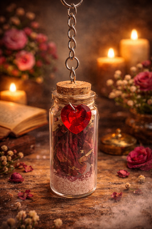 Handcrafted Ritualised Keyrings for Love ♥️