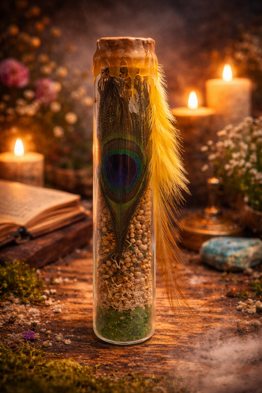 Esoteric Bottle for Good Fortune, Wish Manifestation and the Opening of Favourable Paths