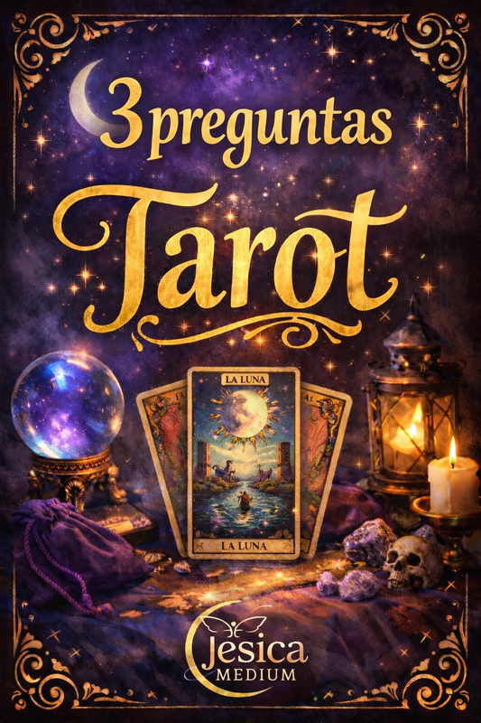 Lectura Tarot, 3 preguntas 🔮
