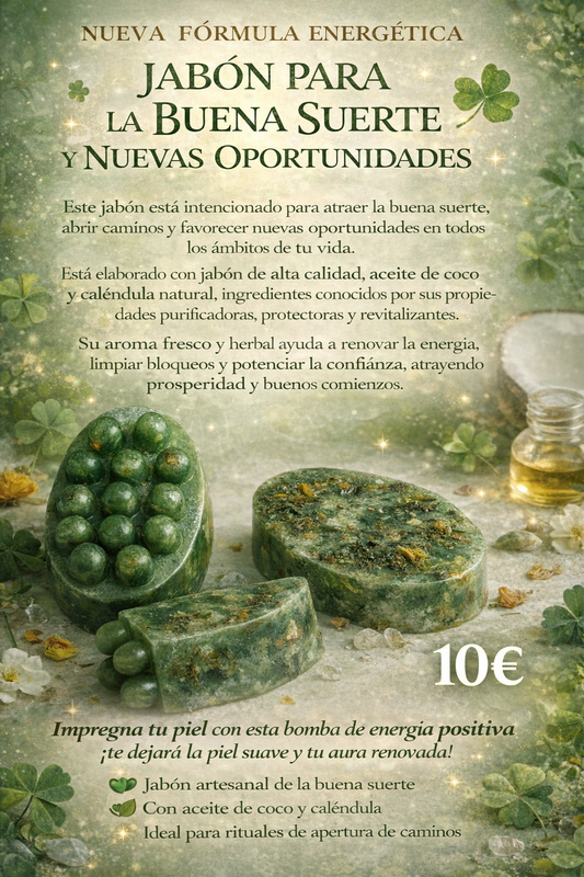 Soap for Good Luck and New Opportunities